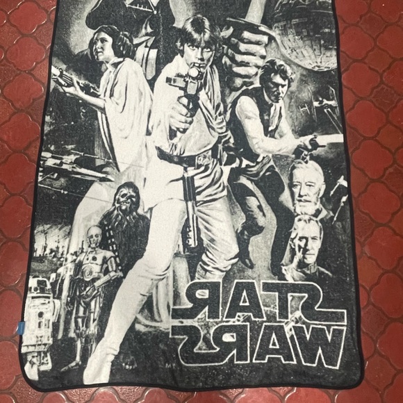 Rare Star Wars A New Hope Blanket - Picture 2 of 5